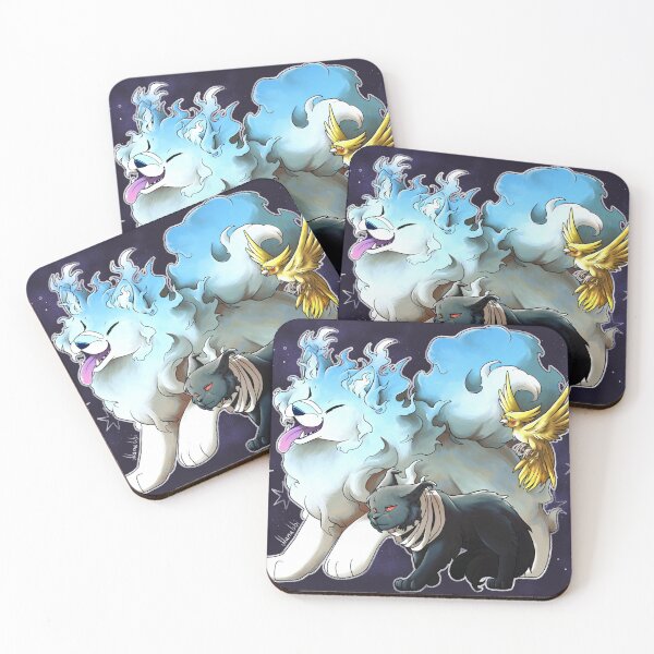 Item preview, Fluffy Rooftop Trio designed and sold by Nanabbi.