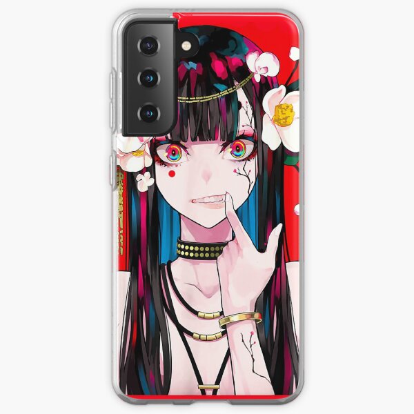 Anime Mädchen japanische ästhetische Anime Otaku Geschenk Samsung Galaxy Flexible Hülle