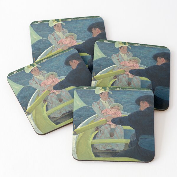 Item preview, American Art: Mary Cassatt - The Boat Trip Oil Painting designed and sold by The Great  Art.