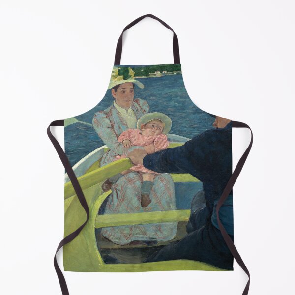 Item preview, American Art: Mary Cassatt - The Boat Trip Oil Painting designed and sold by The Great Art.