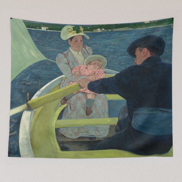 Item preview, American Art: Mary Cassatt - The Boat Trip Oil Painting designed and sold by The Great  Art.