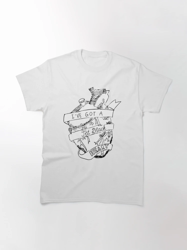 Doodles Heavyweight Tee - White/Black Hot on Sale 