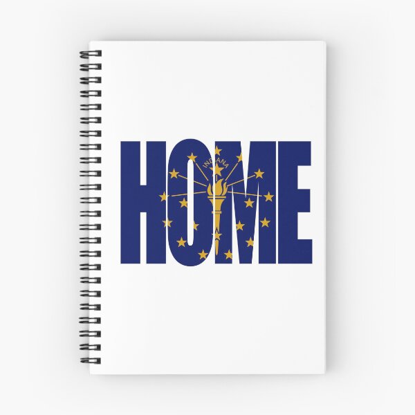 Item preview, Indiana Home - State Flag designed and sold by DonDota.