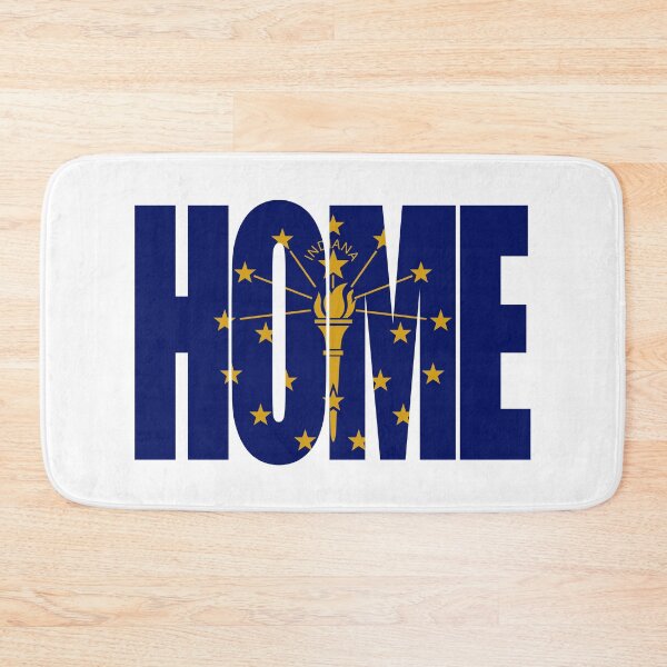 Item preview, Indiana Home - State Flag designed and sold by DonDota.