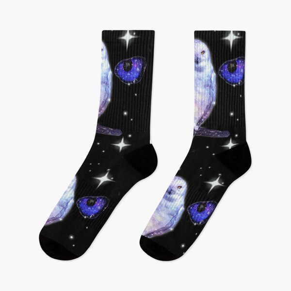 Item preview, White Galaxy Owl Eyes Magical Fantasy designed and sold by Jolly-Yosei.