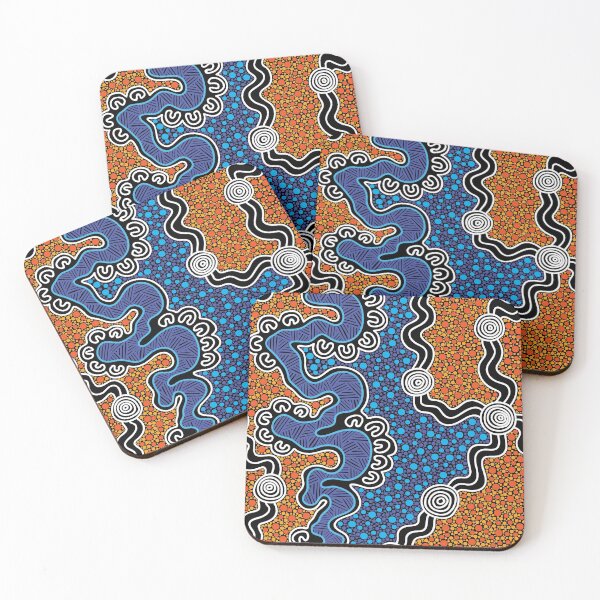 Item preview, Authentic Aboriginal Art - designed and sold by HogarthArts.