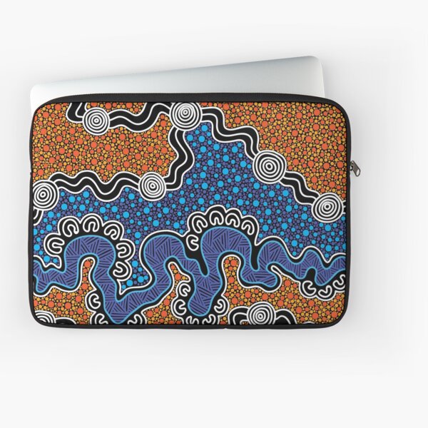 Vista previa del artículo con la obra «Auténtico arte aborigen -», diseñado y vendido por HogarthArts.