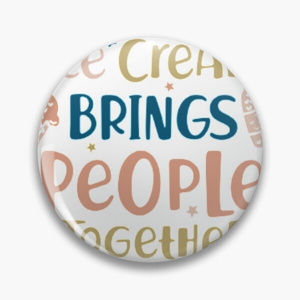 Item preview, ice cream brings people together designed and sold by PUNCH ME IN SHOP.