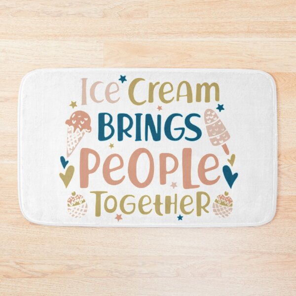 Item preview, ice cream brings people together designed and sold by PUNCH ME IN SHOP.