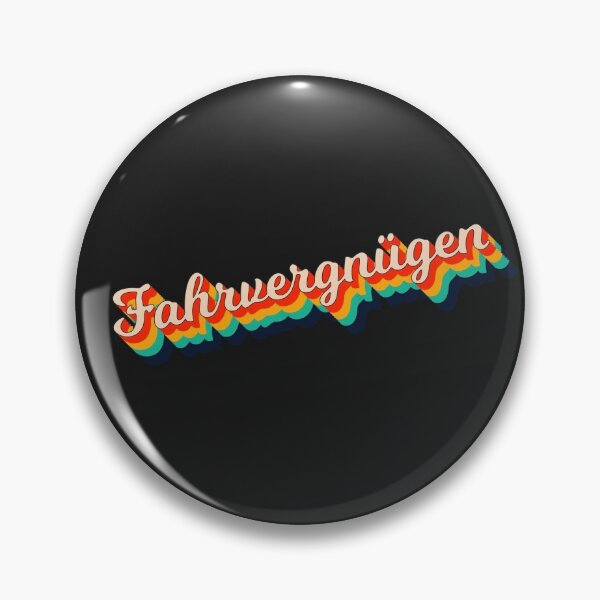 Item preview, Fahrvergnügen Retro 90s Typography designed and sold by twicetrader.
