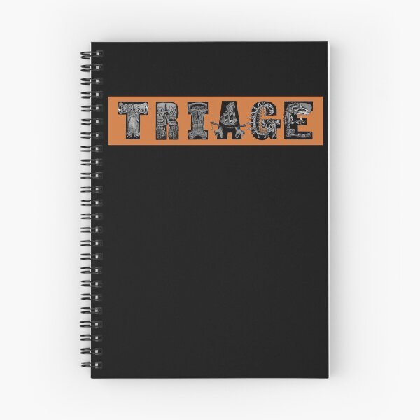 Item preview, TRIAGE (orange) designed and sold by Chris LaBonte.