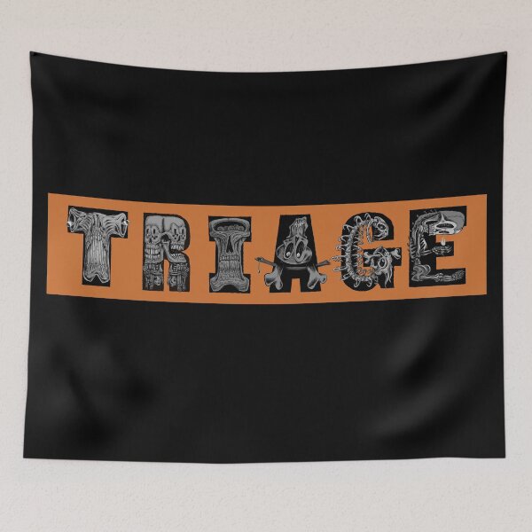 Item preview, TRIAGE (orange) designed and sold by Chris LaBonte.