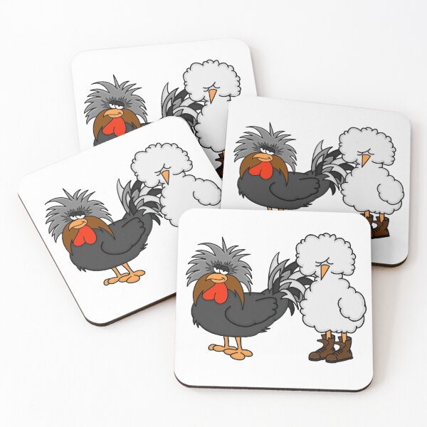 Item preview, Mustache Chicken and Max Boots designed and sold by MustacheChicken.