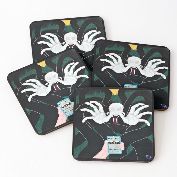 Item preview, Slender Man Attack "RUN" designed and sold by Jacklyn G.  Jones.