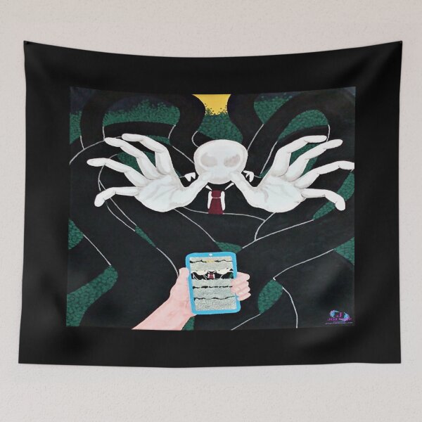 Item preview, Slender Man Attack "RUN" designed and sold by Jacklyn G.  Jones.