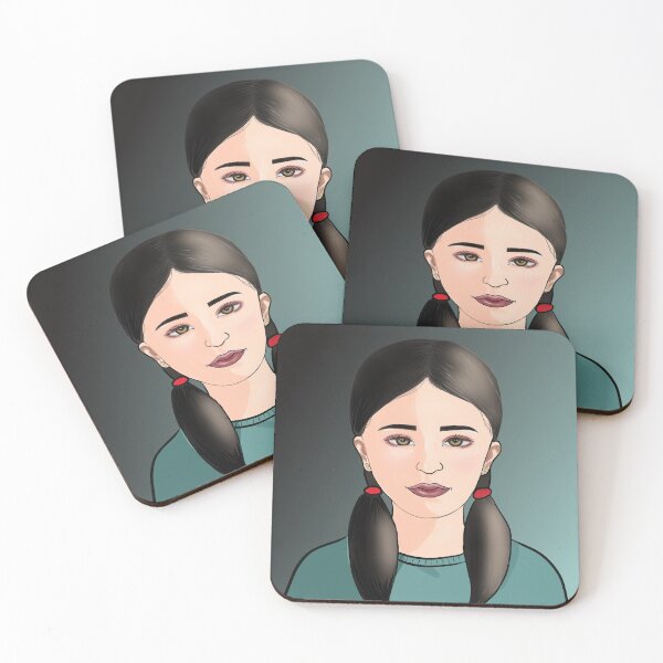 Item preview, Young Girl in Pigtails - Digital Art designed and sold by fsultesart.