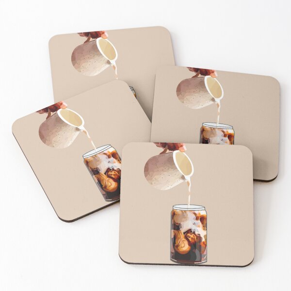 Item preview, Iced coffee with creamer designed and sold by Gracebello.