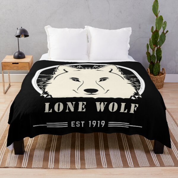 Item preview, White Lone Wolf - EST 1919 designed and sold by mouad naouiri.