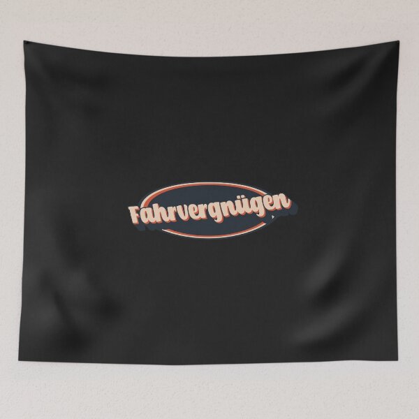 Item preview, Fahrvergnügen Retro 90s Typography designed and sold by twicetrader.