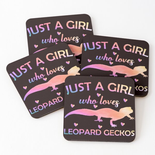Item preview, JUST A GIRL WHO LOVES LEOPARD GECKOS designed and sold by teemaker24.