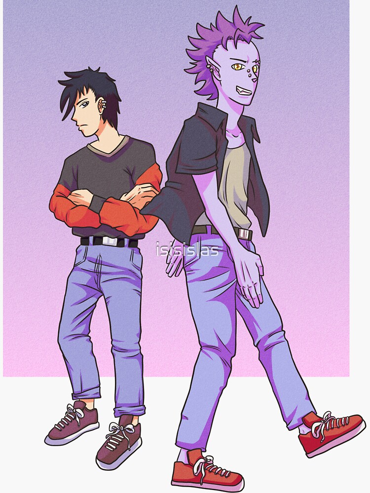 Thumbnail 3 of 3, Sticker, 90s Erwin & Aknez designed and sold by isisislas.