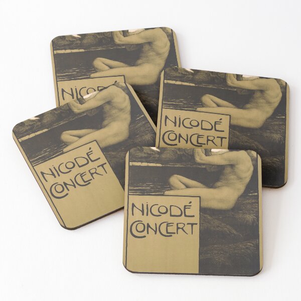 Item preview, retro nicode concert designed and sold by CorasPosters.