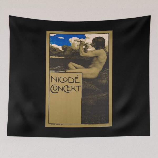 Item preview, retro nicode concert designed and sold by CorasPosters.