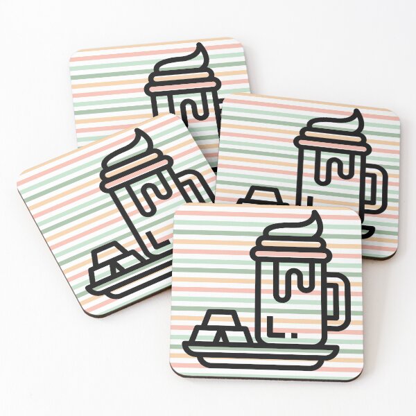 Item preview, Chocolate Stripe Series 3 designed and sold by cuteCREEPshop.