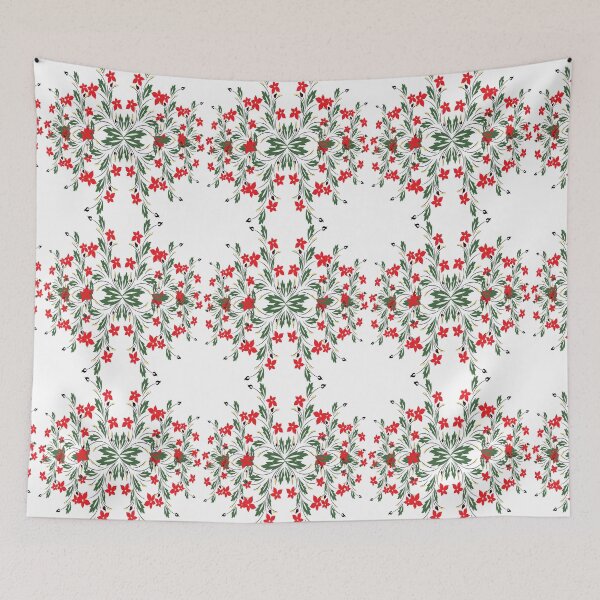 Item preview, cute flower for Christmas decoration designed and sold by Moltotal.