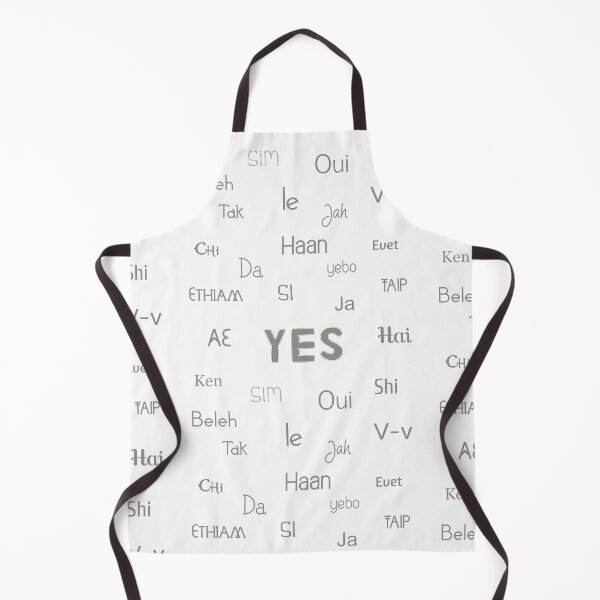 Item preview, YES x many languages designed and sold by ViewerEqualsPhoton.
