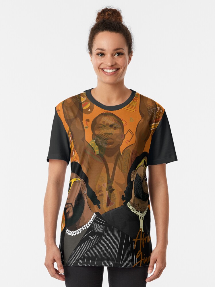 "Burna Boy x Fela" Tshirt for Sale by ChildishBants Redbubble