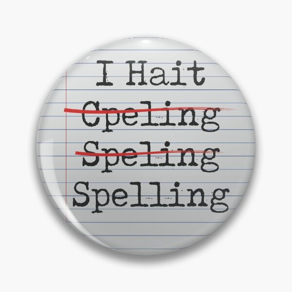 Item preview, I Hate Spelling designed and sold by AmberleeCraftin.