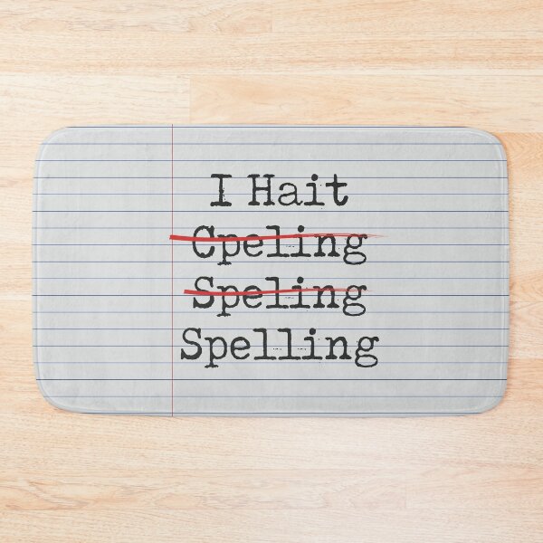 Item preview, I Hate Spelling designed and sold by AmberleeCraftin.