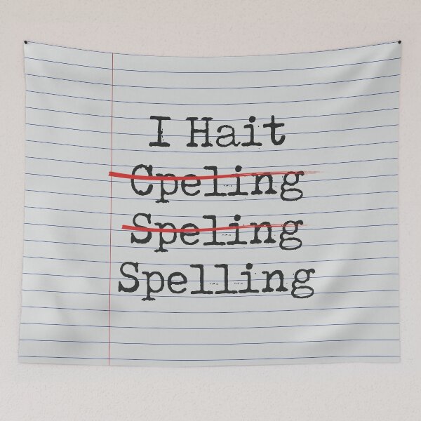 Item preview, I Hate Spelling designed and sold by AmberleeCraftin.
