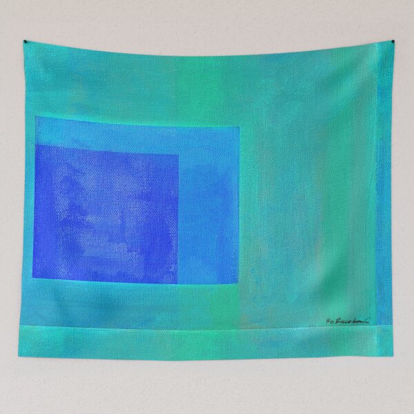 Item preview, Abstract Painting Blue Popsicle  designed and sold by RDRiccoboni.