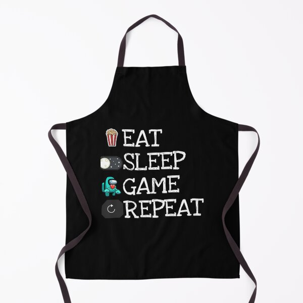 Item preview, Eat Sleep Game Repeat Poster designed and sold by LahdilART.