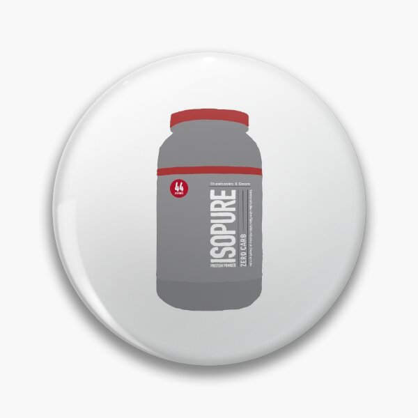 Artikelvorschau, Isopure Protein Pulver Erdbeere entworfen und verkauft von KingRockStudios.