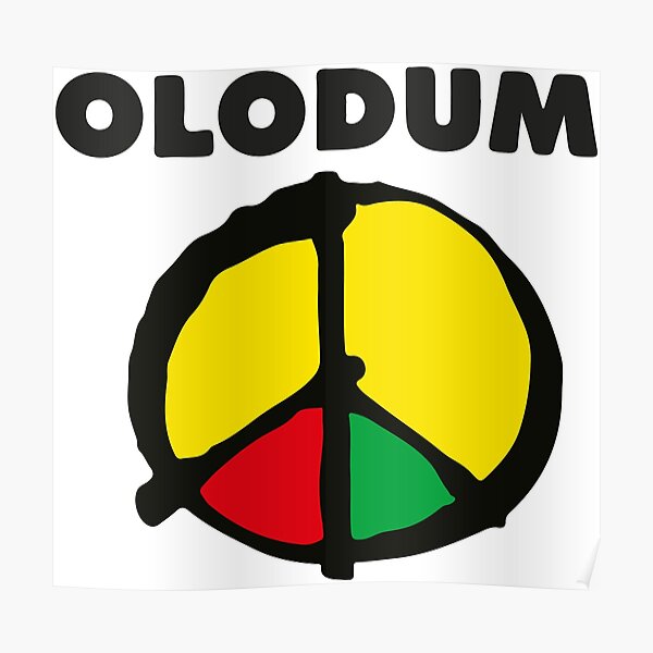 olodum jackson Poster