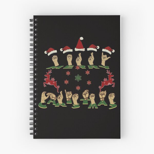 Item preview, Merry Christmas ASL, American Sign Language Christmas Gift designed and sold by levsal.
