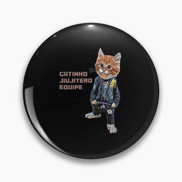 Item preview, Gatinho Jiujitero Equipe designed and sold by KhanWill.