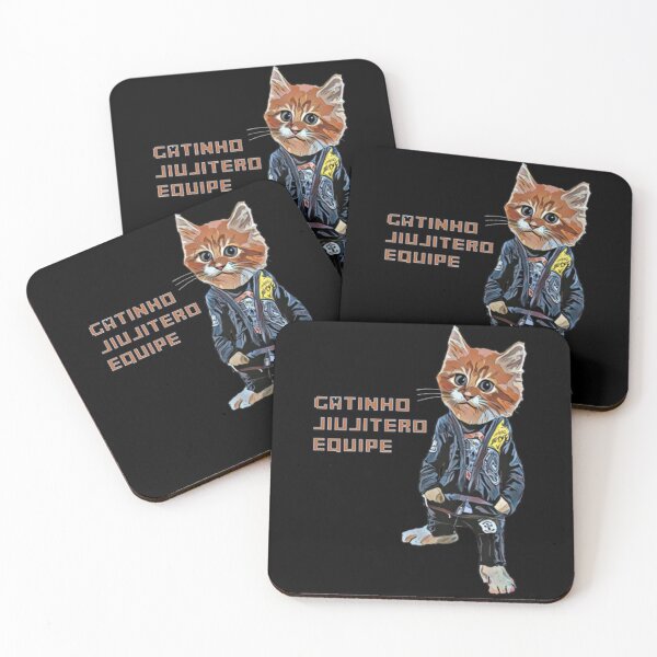 Item preview, Gatinho Jiujitero Equipe designed and sold by KhanWill.