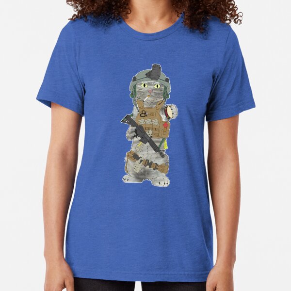 Bodega Cat T-shirt chiné