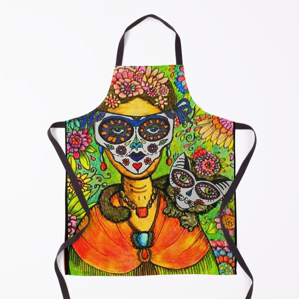 Item preview, Dia de los Muertos - Kahlo's Kat designed and sold by PaniaBrown.