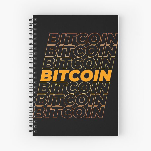 Item preview, Bitcoin (BTC) Cryptocurrency Blockchain Yellow Text designed and sold by MadMando.