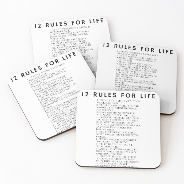 Item preview, 12 RULES FOR LIFE - Jordan Peterson designed and sold by Toulouseylous.