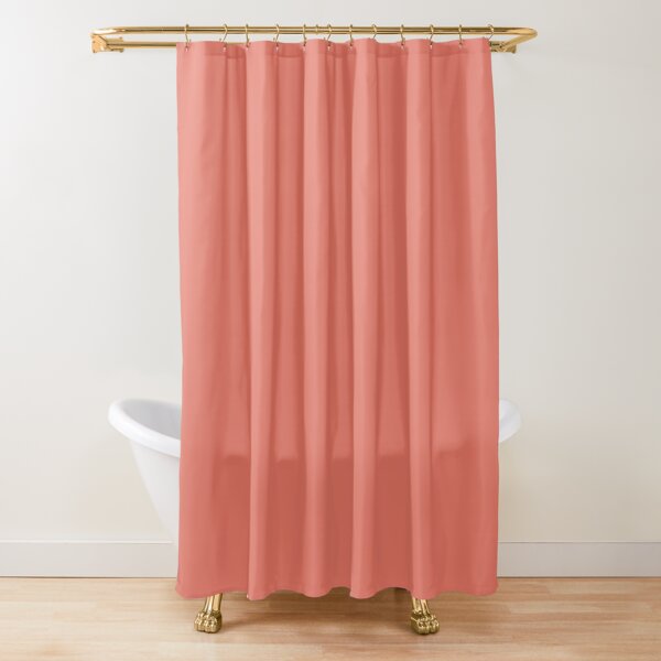 Terra-cotta Shower Curtain