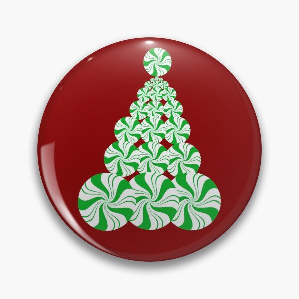 Item preview, Christmas Green Peppermint Tree  designed and sold by Deborah Camp.