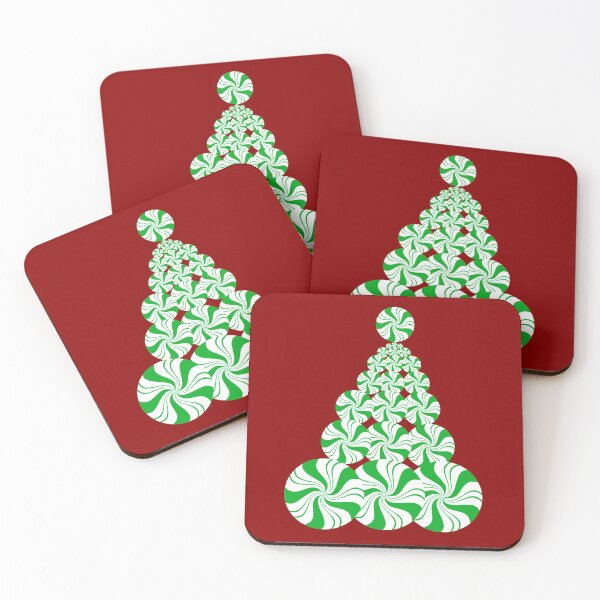 Item preview, Christmas Green Peppermint Tree  designed and sold by Deborah Camp.