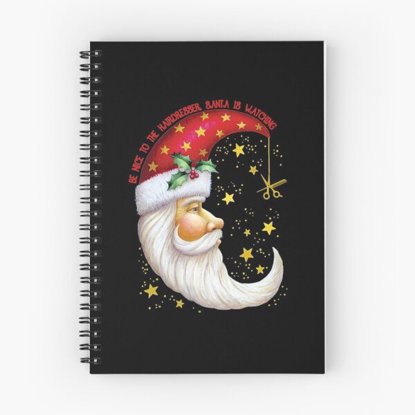 Item preview, Be Nice To The Hairdresser Santa Is Watching Christmas designed and sold by trendingshop97.