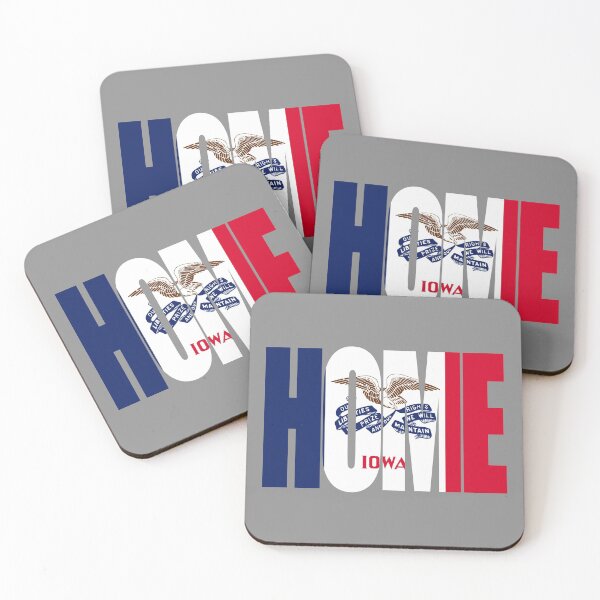 Item preview, Iowa Home - State Flag designed and sold by DonDota.